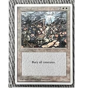 Wrath of God – 1995 4th Edition – Magic: The Gathering